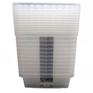 Wham Crystal Plastic Storage Box & Lid Size 01 (4 Litre)